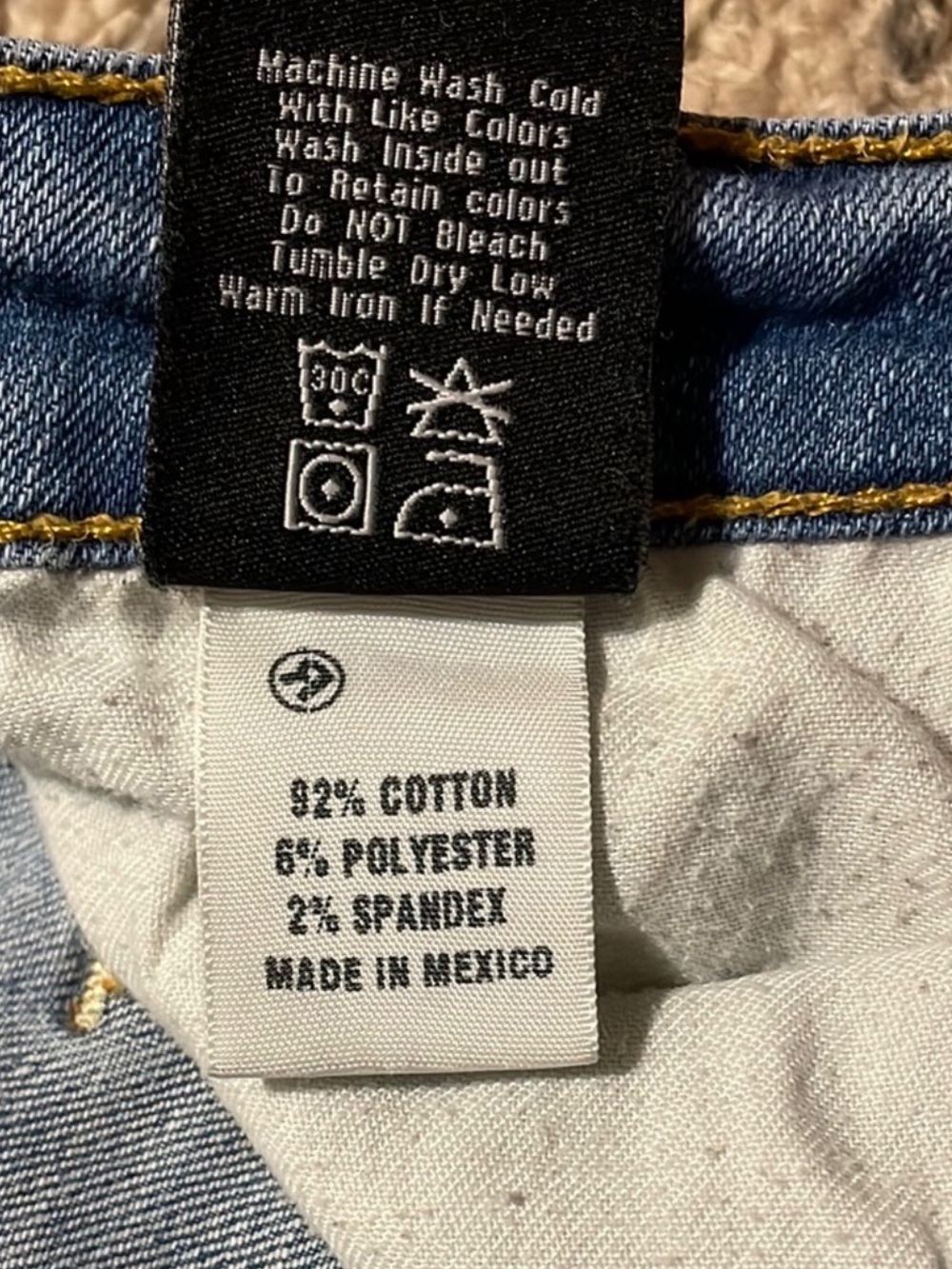 Big Star Light Wash Denim Crop Blue Jeans Women’s Size 30 - Picture 6 of 6